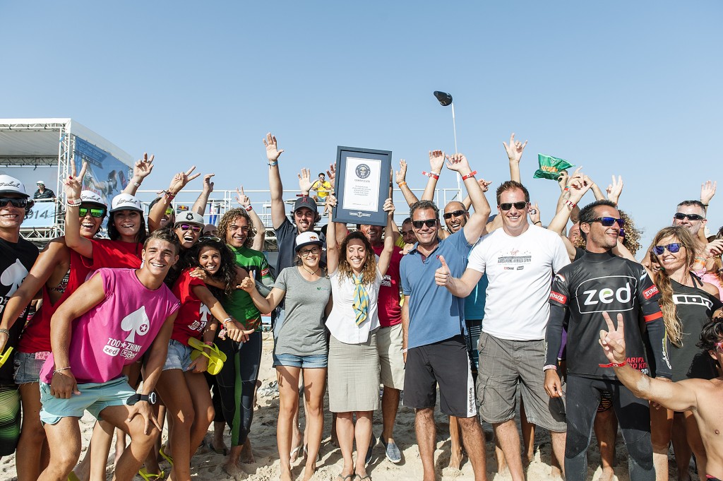 2014-TarifaProKiteTour-Record Guinness